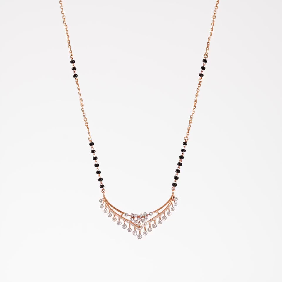Radiant Horizon Diamond Mangalsutra